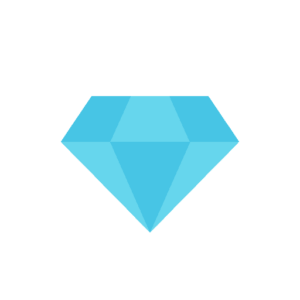 blue diamond icon